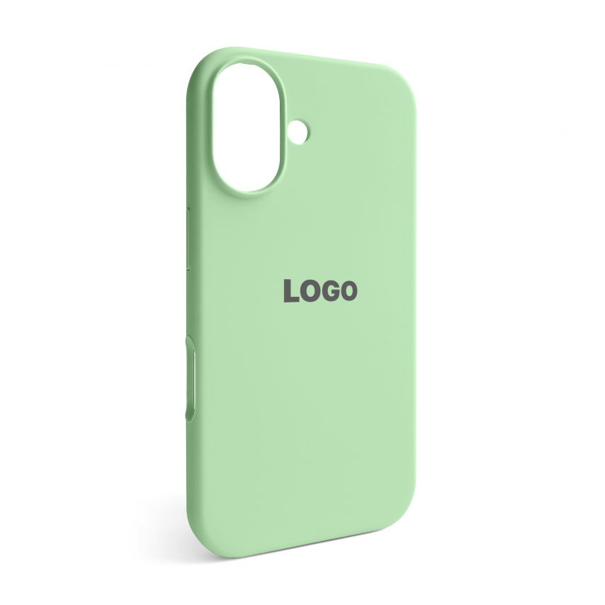Чехол Full Silicone Case для Apple iPhone 16 pistachio (71)