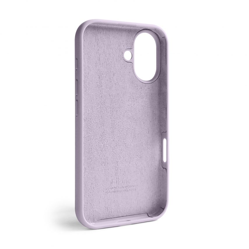 Чехол Full Silicone Case для Apple iPhone 16 lilac purple (72)