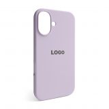 Чехол Full Silicone Case для Apple iPhone 16 lilac purple (72)