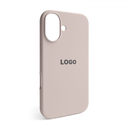 Чохол Full Silicone Case для Apple iPhone 16 grey pink (73) - купити за 221.50 грн у Києві, Україні