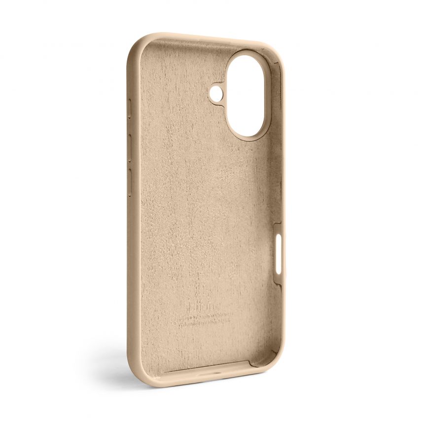 Чехол Full Silicone Case для Apple iPhone 16 desert gold (76)