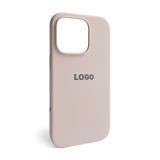Чехол Full Silicone Case для Apple iPhone 16 Pro grey pink (73)