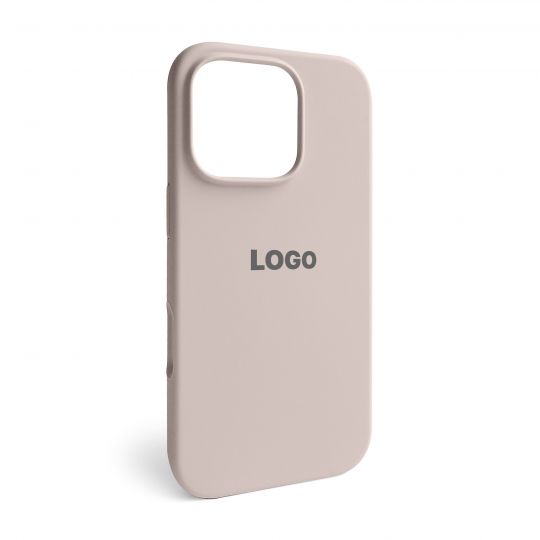 Чохол Full Silicone Case для Apple iPhone 16 Pro grey pink (73) - купити за 221.50 грн у Києві, Україні