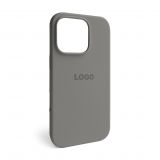 Чехол Full Silicone Case для Apple iPhone 16 Pro titanium grey (74)