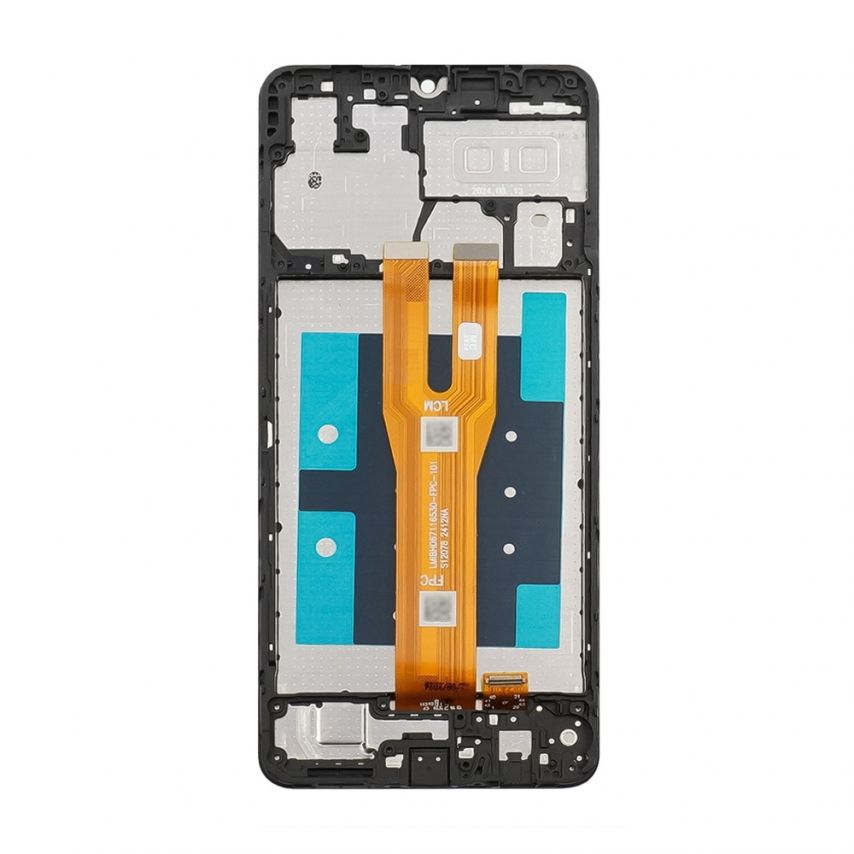 Дисплей (LCD) для Samsung Galaxy A06/A065/A065F/DS/A065M/DS (2024) с тачскрином и рамкой black (PLS) Original Quality