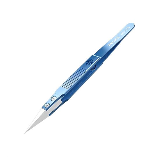 Пинцет Relife RT-11E (прямой, антистатический, с керамическими наконечниками) - купить за 562.61 грн в Киеве, Украине