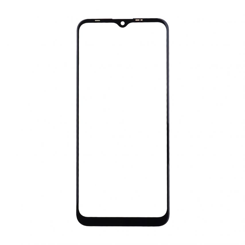 Стекло дисплея для переклейки Tecno Spark 6 Go, Spark Go 2020 (KE5S) с OCA-пленкой black Original Quality