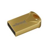 Флеш-память USB Wibrand Hawk 32GB USB 2.0 gold