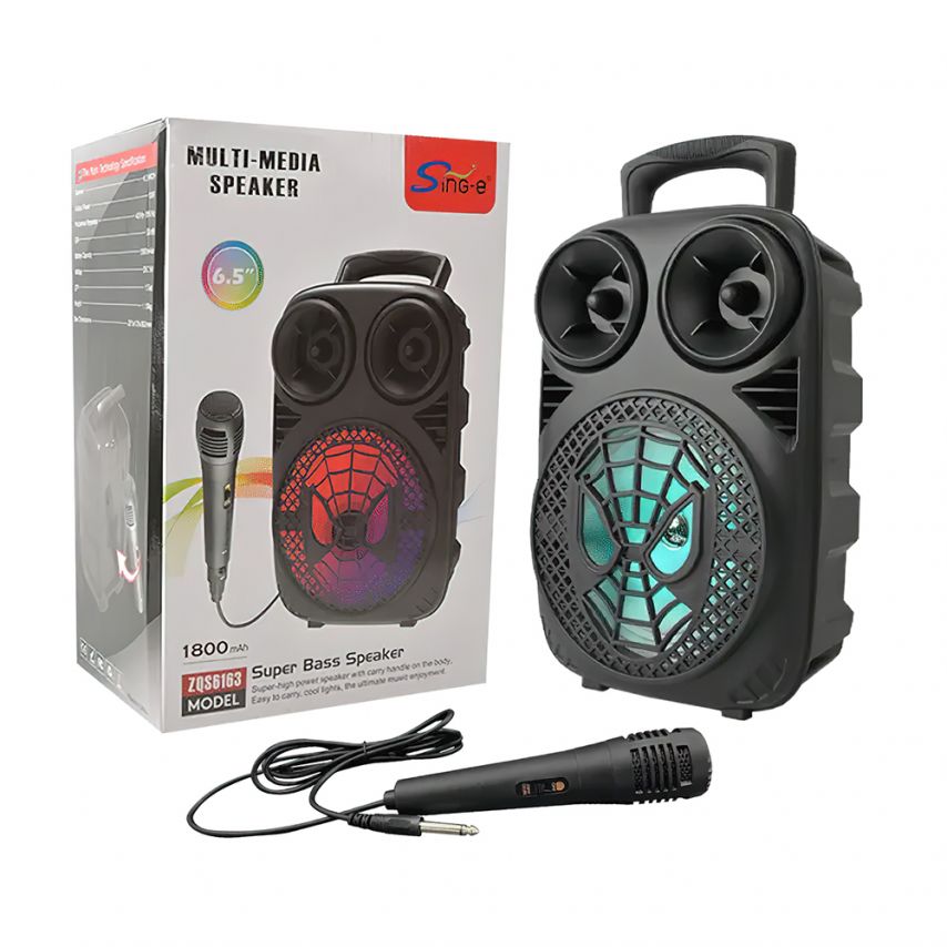 Портативна колонка ZQS6163 12W black