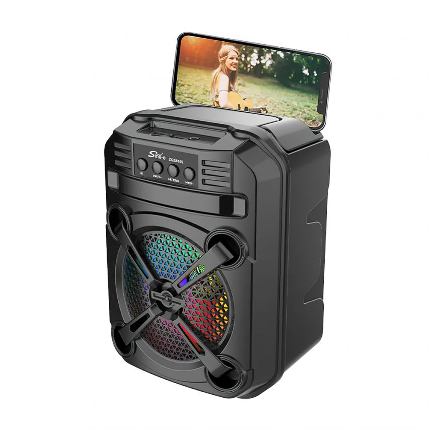 Портативна колонка ZQS6165 12W black
