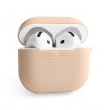 Чехол для AirPods 4 Slim pink sand (02)