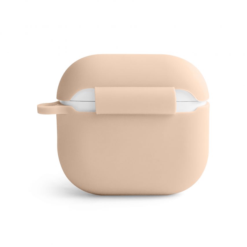 Чехол для AirPods 4 Slim pink sand (02)