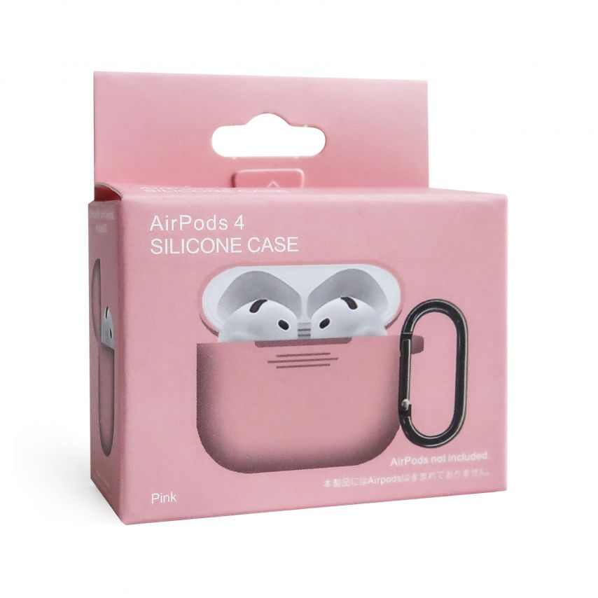 Чехол для AirPods 4 Slim pink (03)