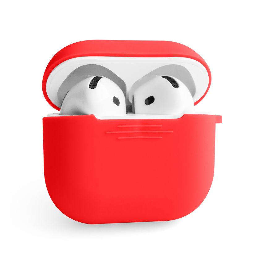 Чехол для AirPods 4 Slim red (08)