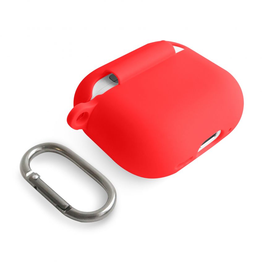 Чехол для AirPods 4 Slim red (08)