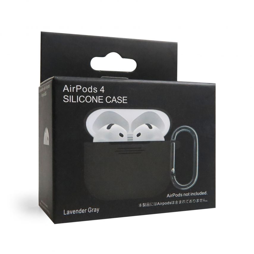 Чохол для AirPods 4 Slim lavender grey (13)