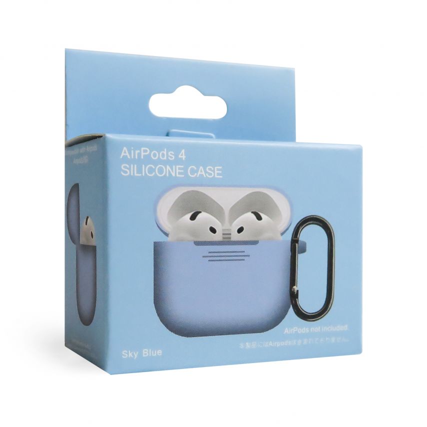 Чохол для AirPods 4 Slim sky blue (16)