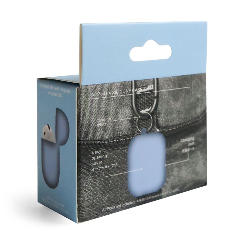 Чохол для AirPods 4 Slim sky blue (16)