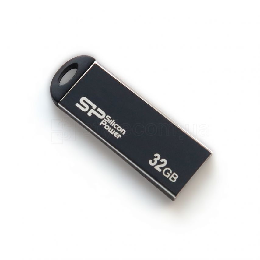 Флеш-память USB Silicon Power Touch 830 no chain metal 32GB silver