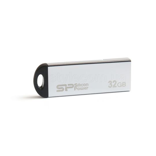 Кабель USB 32GB SiliconPower Touch 830 Silver no chain metal - купить за {{product_price}} грн в Киеве, Украине