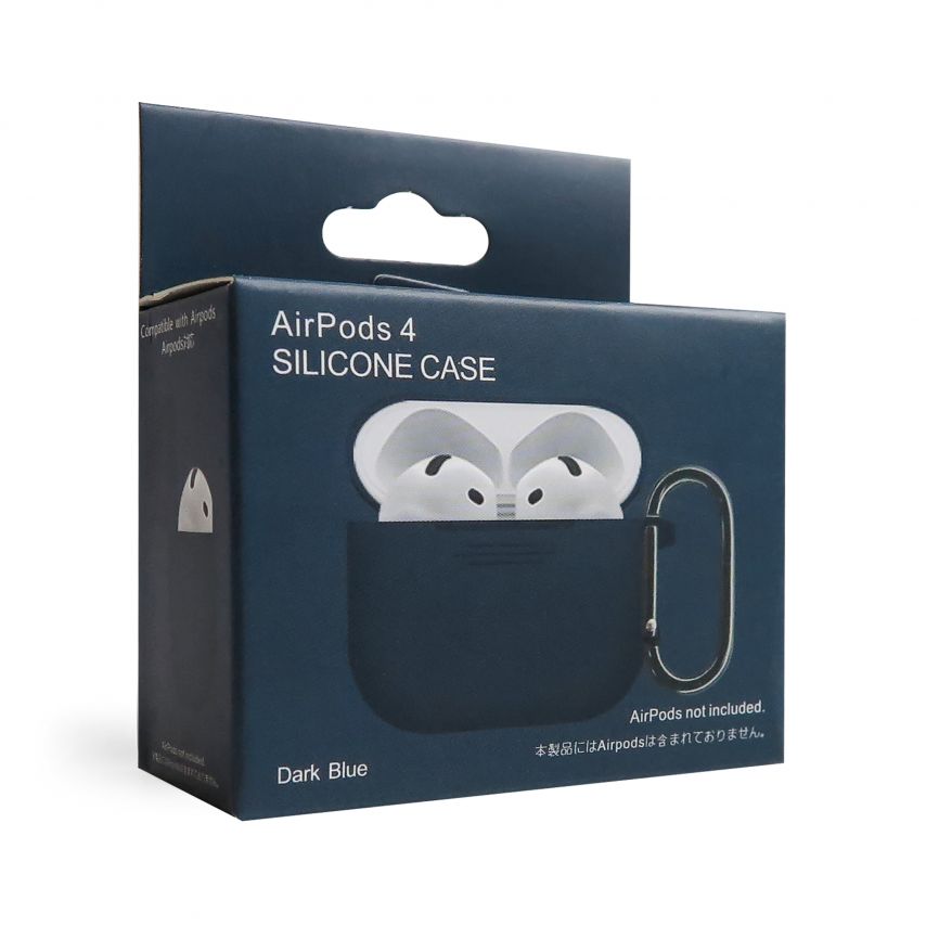 Чохол для AirPods 4 Slim dark blue (19)