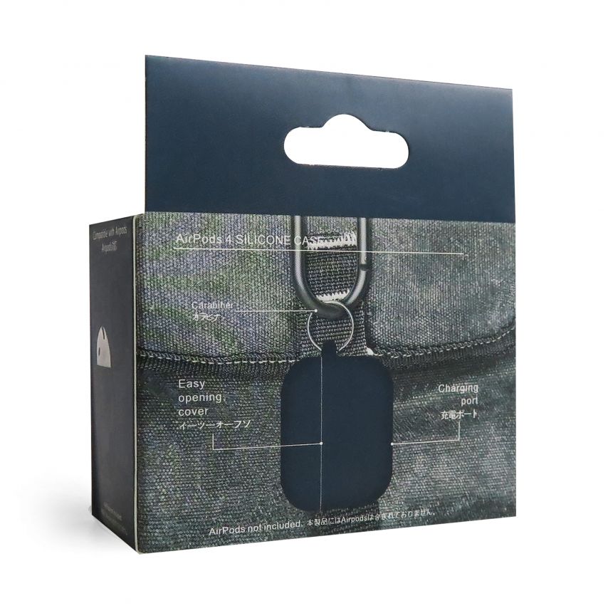 Чохол для AirPods 4 Slim dark blue (19)