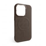 Чохол з функцією MagSafe Textured для Apple iPhone 14 Pro Max brown (02)