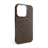 Чохол з функцією MagSafe Textured для Apple iPhone 14 Pro brown (02)
