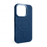 Чохол з функцією MagSafe Textured для Apple iPhone 16 Pro blue (05)