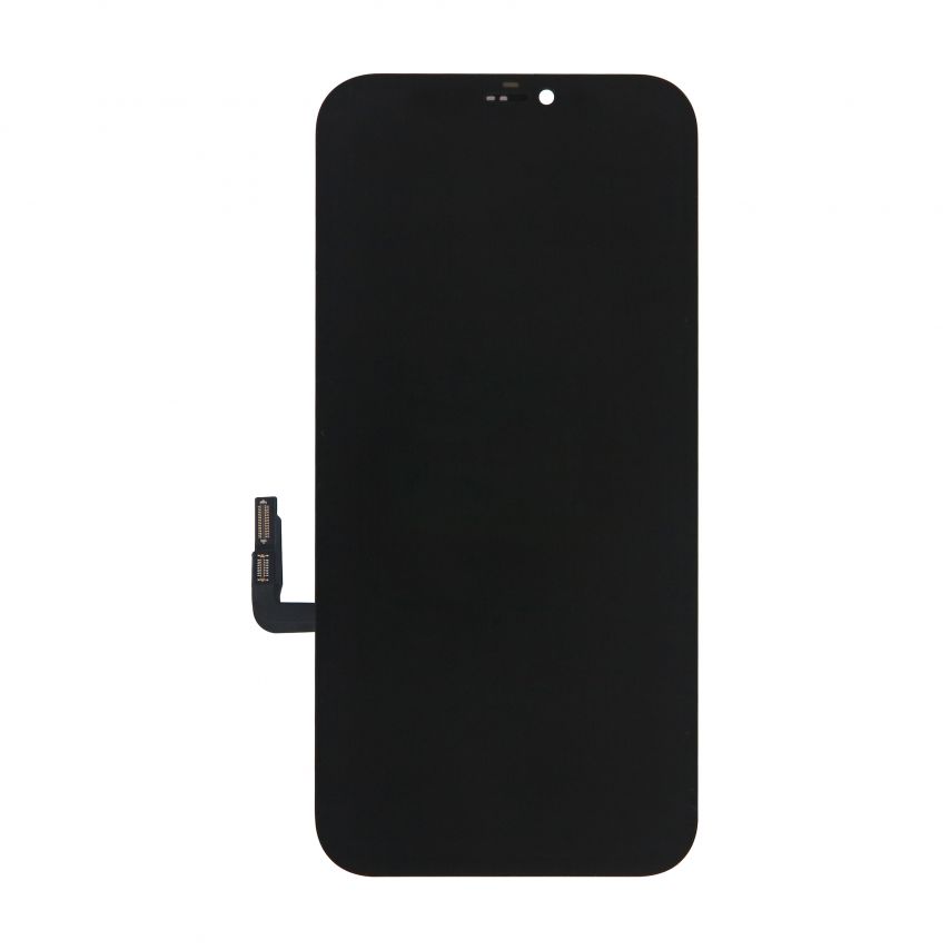 Дисплей (LCD) для Apple iPhone 12, 12 Pro з тачскріном black (Hard Oled GX, з мікросхемою) Original Quality