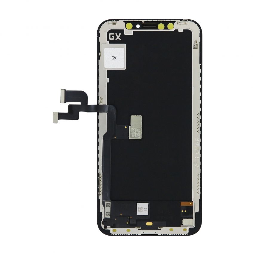 Дисплей (LCD) для Apple iPhone X с тачскрином black (Hard Oled GX-3) Original Quality