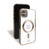 Чехол с функцией MagSafe для Apple iPhone 11 brown (13)