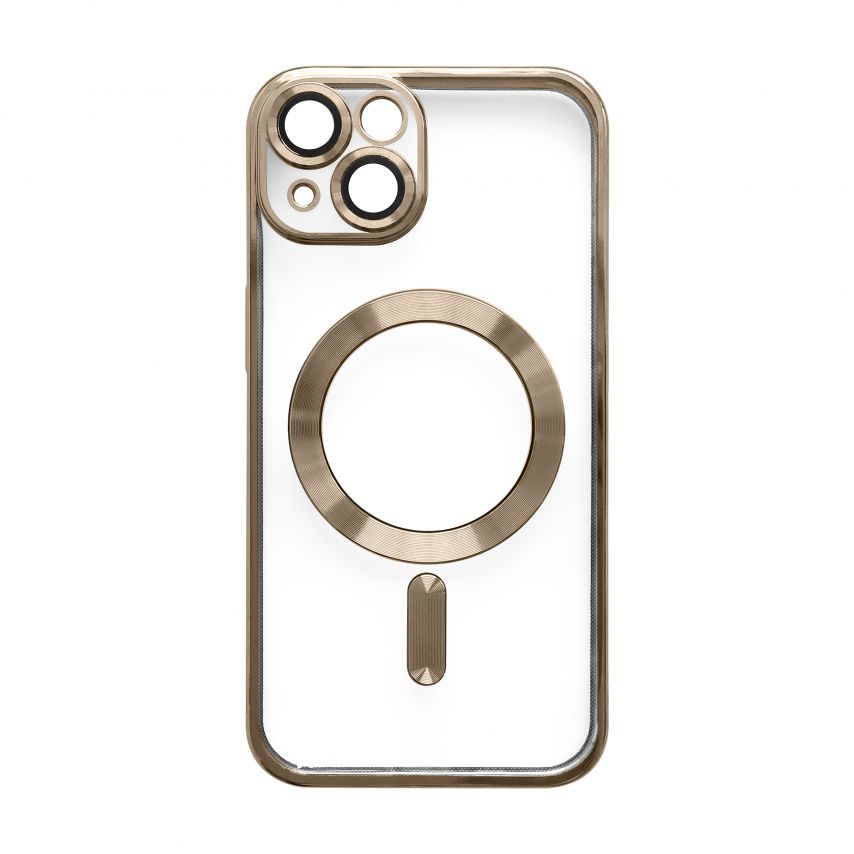 Чехол с функцией MagSafe для Apple iPhone 14 brown (13)