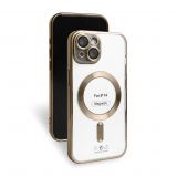 Чехол с функцией MagSafe для Apple iPhone 14 brown (13)
