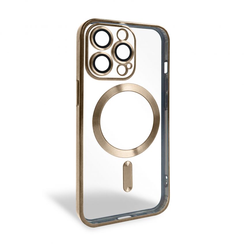 Чехол с функцией MagSafe для Apple iPhone 15 Pro brown (13)