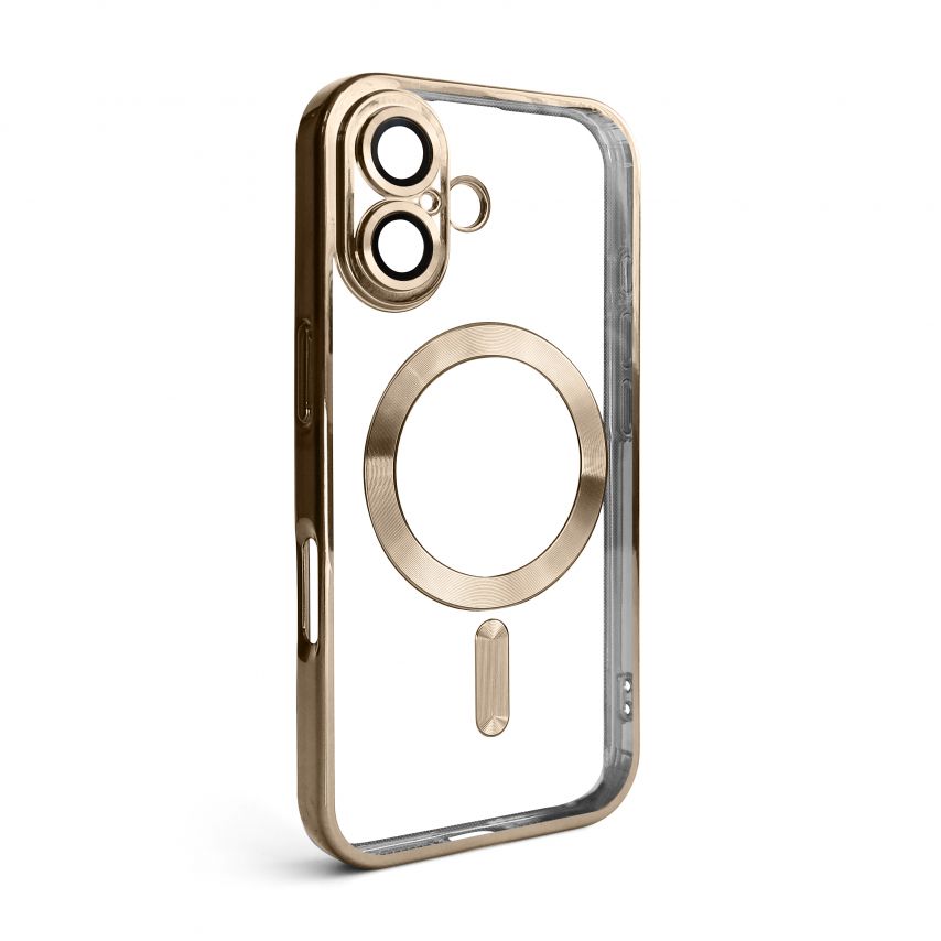 Чехол с функцией MagSafe для Apple iPhone 16 brown (13)