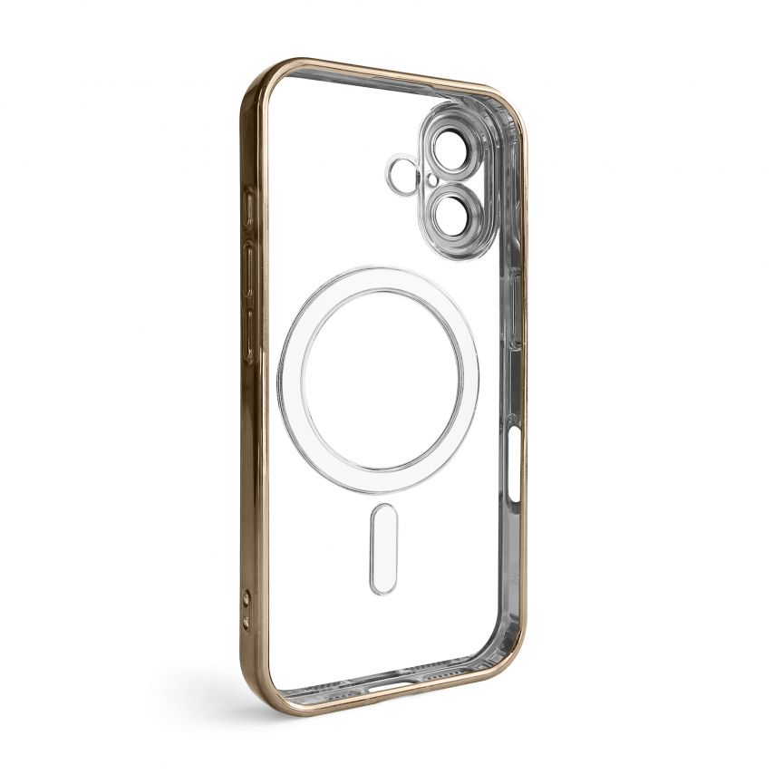 Чехол с функцией MagSafe для Apple iPhone 16 brown (13)