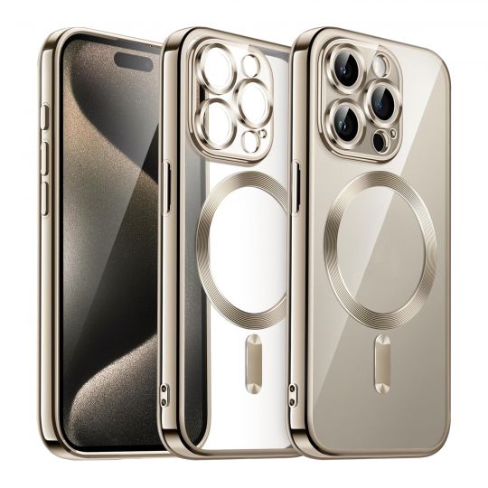 Чехол с функцией MagSafe для Apple iPhone 16 Pro brown (13) - купить за 221.50 грн в Киеве, Украине