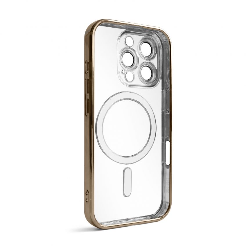 Чехол с функцией MagSafe для Apple iPhone 16 Pro brown (13)