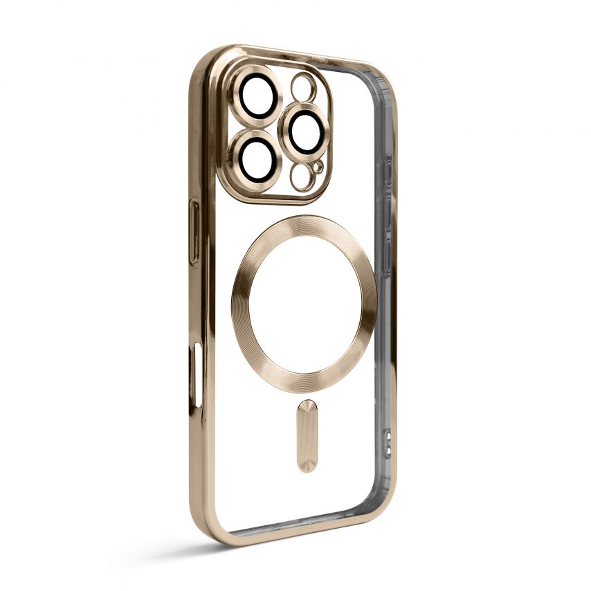 Чехол с функцией MagSafe для Apple iPhone 16 Pro brown (13)