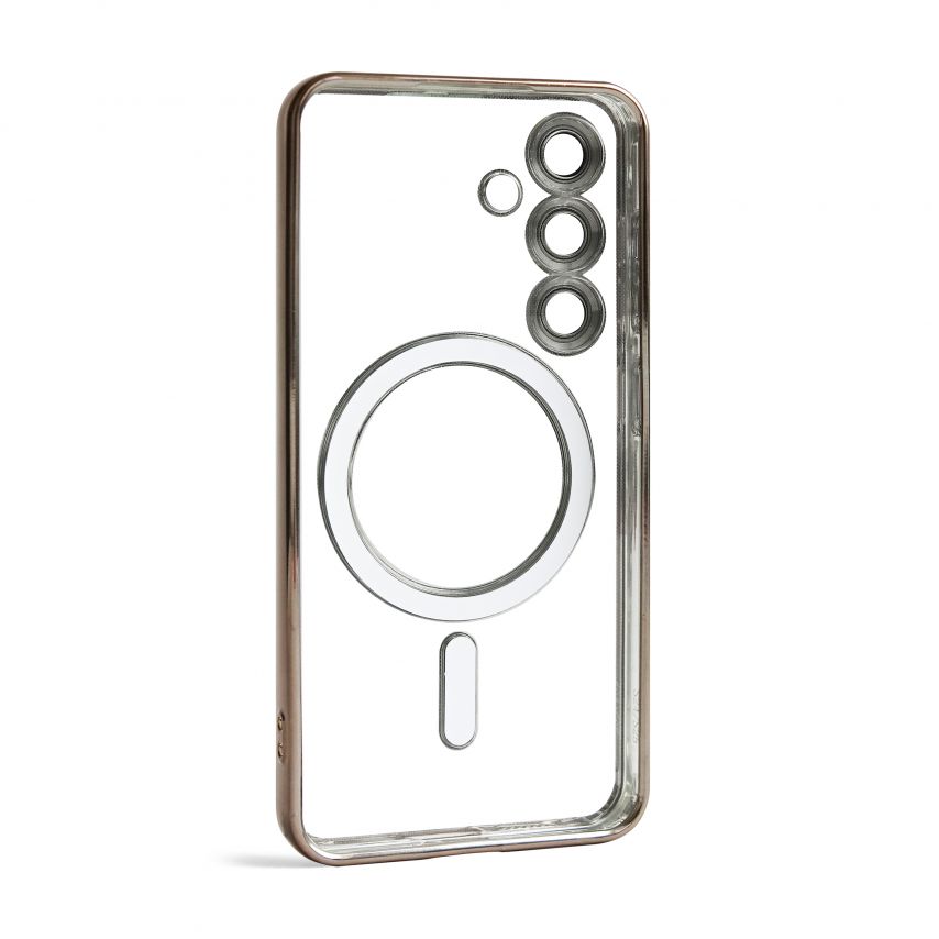 Чехол с функцией MagSafe для Samsung Galaxy S24/S921 (2024), S25/S931 (2025) brown (13)
