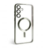 Чехол с функцией MagSafe для Samsung Galaxy S24 Plus/S926 (2024), S25 Plus/S936 (2025) olive (08)