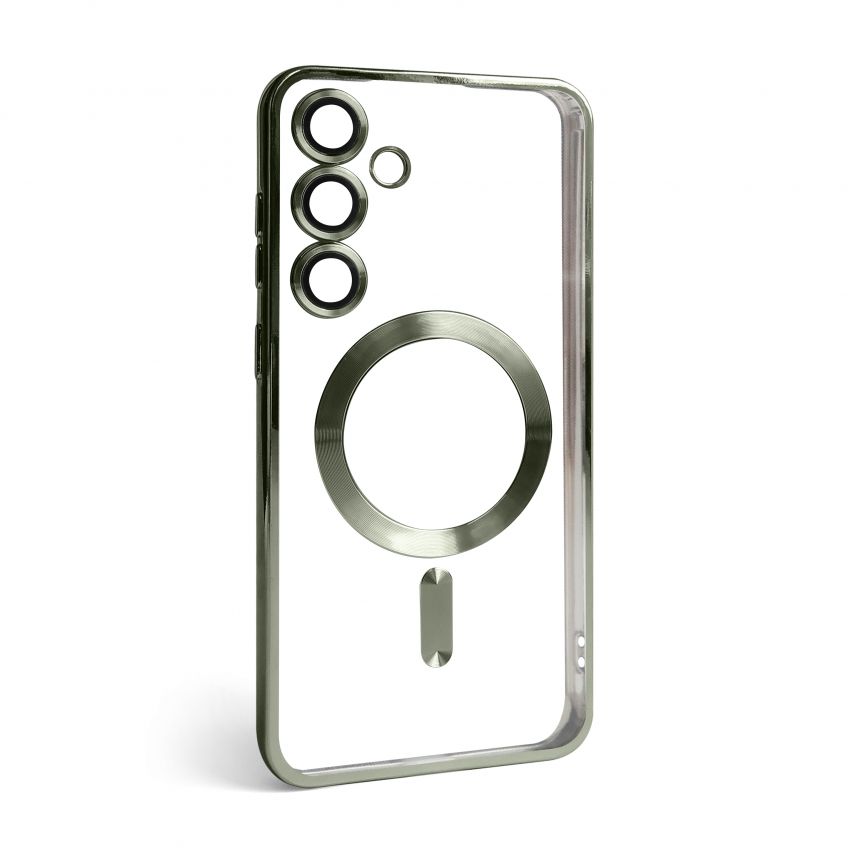 Чехол с функцией MagSafe для Samsung Galaxy S24 Plus/S926 (2024), S25 Plus/S936 (2025) olive (08)