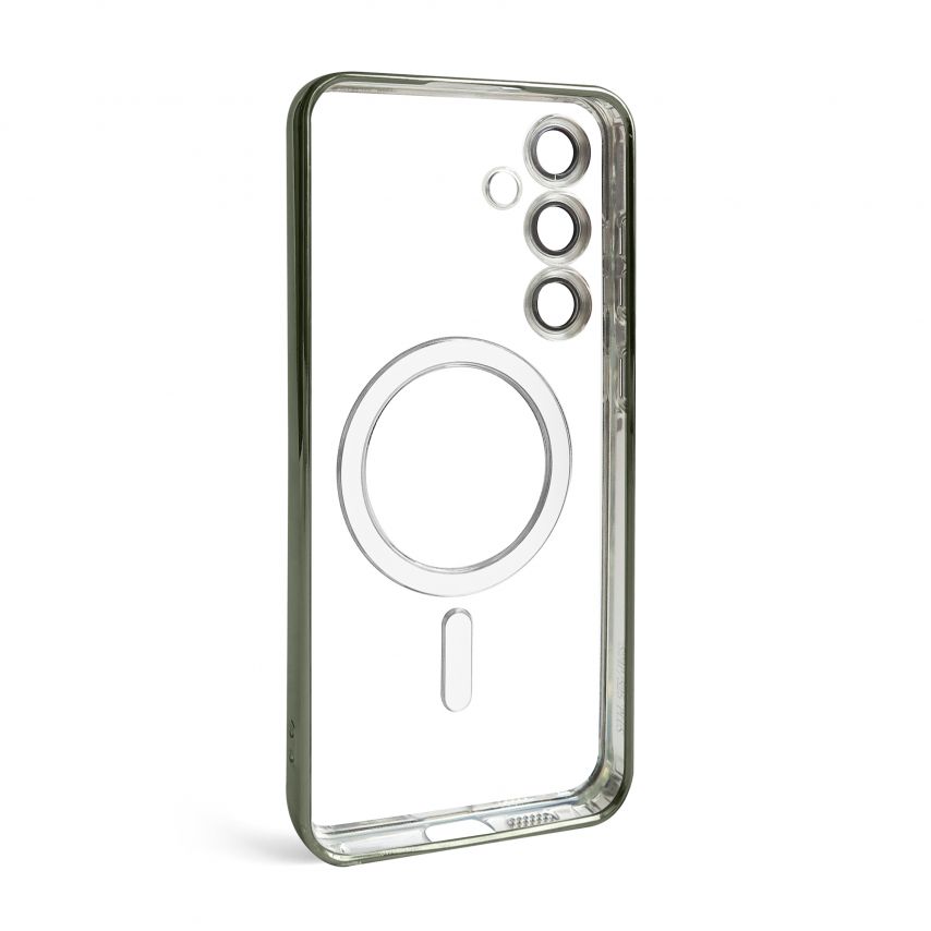 Чехол с функцией MagSafe для Samsung Galaxy S24 Plus/S926 (2024), S25 Plus/S936 (2025) olive (08)