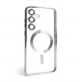 Чохол з функцією MagSafe для Samsung Galaxy S24 Plus/S926 (2024), S25 Plus/S936 (2025) silver (10)