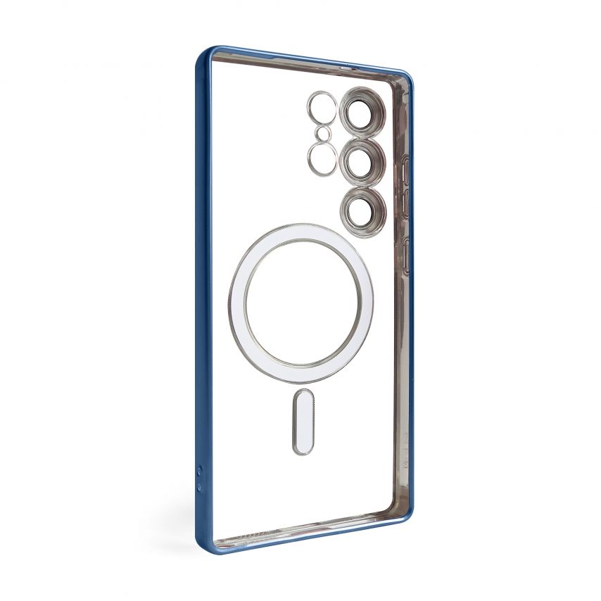Чохол з функцією MagSafe для Samsung Galaxy S25 Ultra/S938 (2025) blue (04)