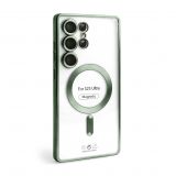 Чохол з функцією MagSafe для Samsung Galaxy S25 Ultra/S938 (2025) olive (08)