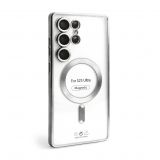 Чохол з функцією MagSafe для Samsung Galaxy S25 Ultra/S938 (2025) silver (10)