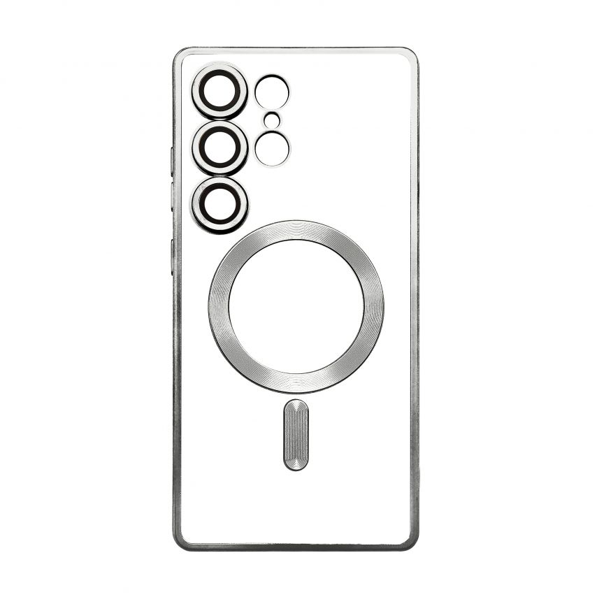 Чохол з функцією MagSafe для Samsung Galaxy S25 Ultra/S938 (2025) silver (10)