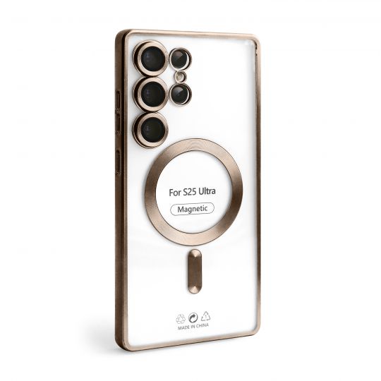 Чохол з функцією MagSafe для Samsung Galaxy S25 Ultra/S938 (2025) brown (13)
